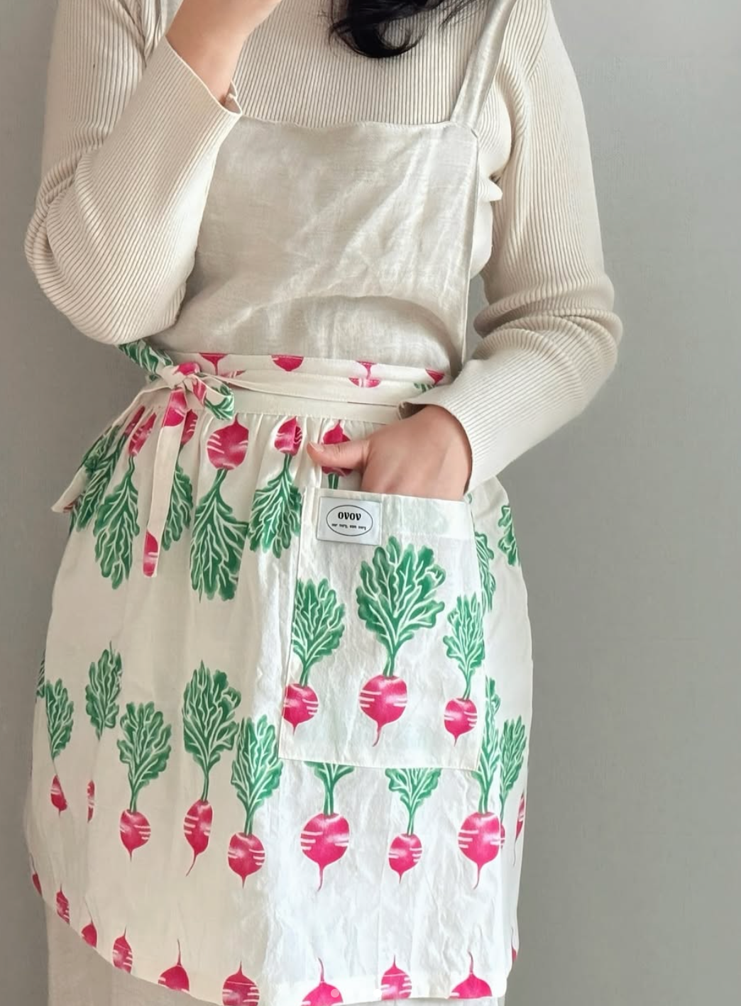 Radish Field Apron 🌿